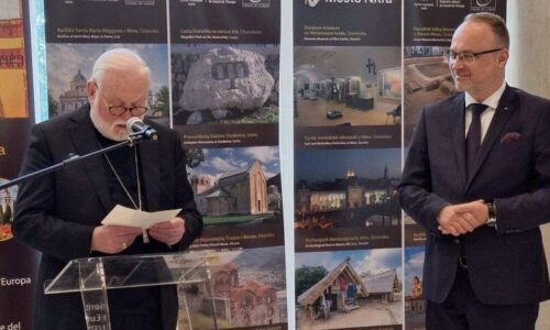 Mons. Gallagher navštívil Slovenské veľvyslanectvo pri Svätej stolici