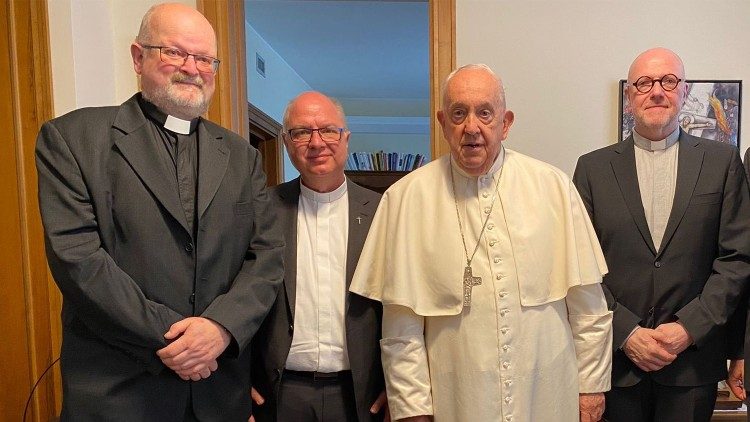 Pápež prijal nemeckých kňazov, ktorí boli obeťami zneužívania