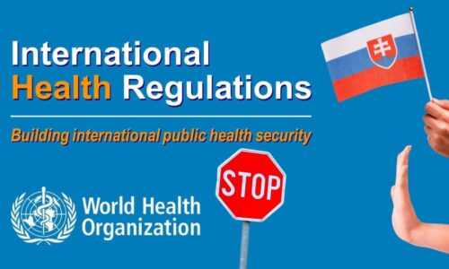 Slovensko je jedinou zo 190 krajín sveta, ktorá odmietla nové totalitné zdravotnícke predpisy IHR od WHO.