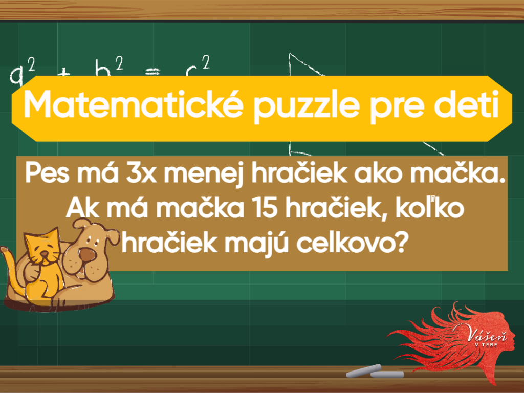Matematické puzzle pre deti. Problémy s ním má až 97 % dospelých
