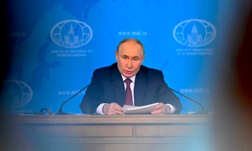 VIDEO: Putin zopakoval podmienky pre rokovanie o mieri: Ukrajina sa musí vzdať snáh o vstup do NATO a stiahnuť svojich vojakov zo Záporožskej, Chersonskej, Luhanskej a Doneckej oblasti