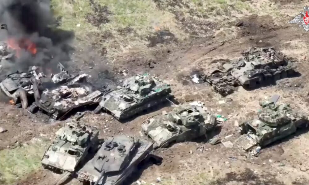 The Eurasian Times: Ukrajina sa stala „cintorínom“ západných tankov