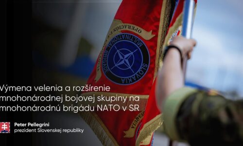 Výmena velenia a rozšírenie mnohonárodnej bojovej skupiny na mnohonárodnú brigádu NATO v SR