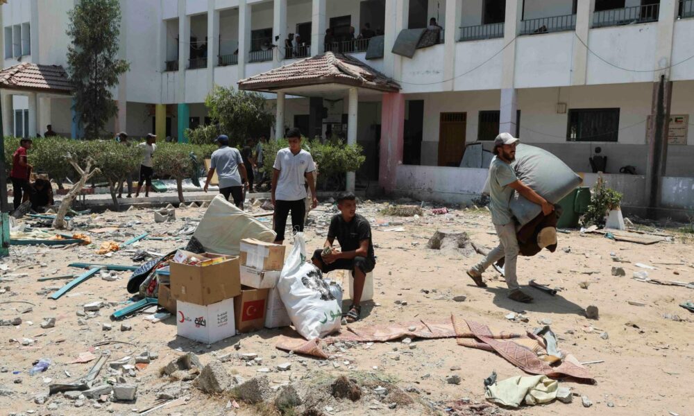 Hamas hlási desiatky obetí po útoku na školu v Pásme Gazy
