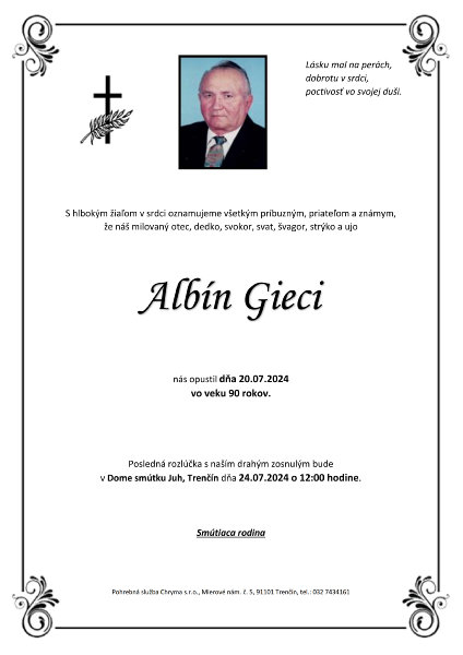 Albín Gieci