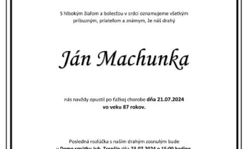 Ján Machunka