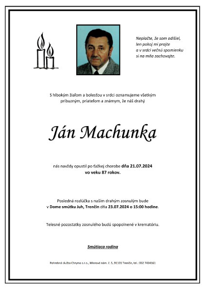 Ján Machunka