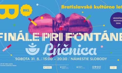 Bratislavské kultúrne leto uzatvorí Finále pri fontáne. Vystúpi Lúčnica i Slovenská filharmónia