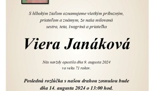 Viera Janáková