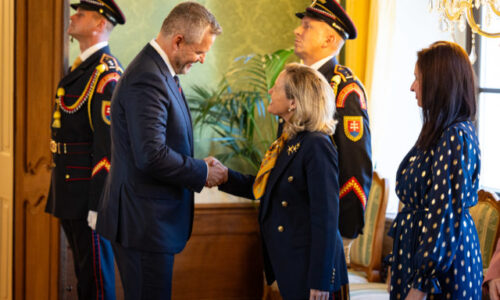 Pellegrini sa stretol s prezidentkou Európskej investičnej banky, na Slovensku podporuje viacero projektov (foto)