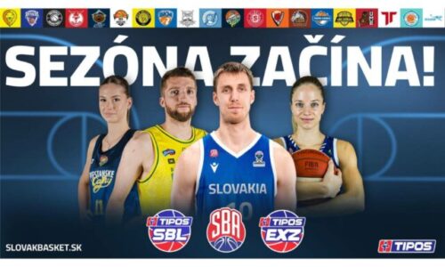 TIPOS potvrdzuje svoju rolu lídra v podpore slovenského športu. Podporí najvyššie domáce basketbalové súťaže a reprezentácie