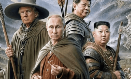 Putin jako Frodo, Kim coby Gimli? SPD pobouřilo AI obrázkem. My to nebyli, brání se hnutí