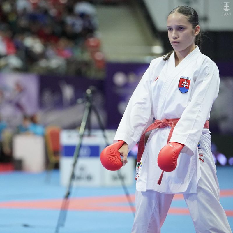 Karate-MSJ: Nina Kvasnicová získala bronzovú medailu