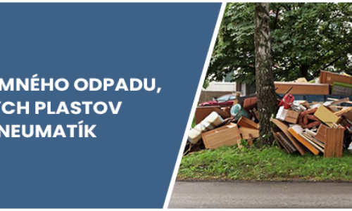 Zber objemného odpadu, tvrdých plastov a pneumatík | 07.-09. október 2024