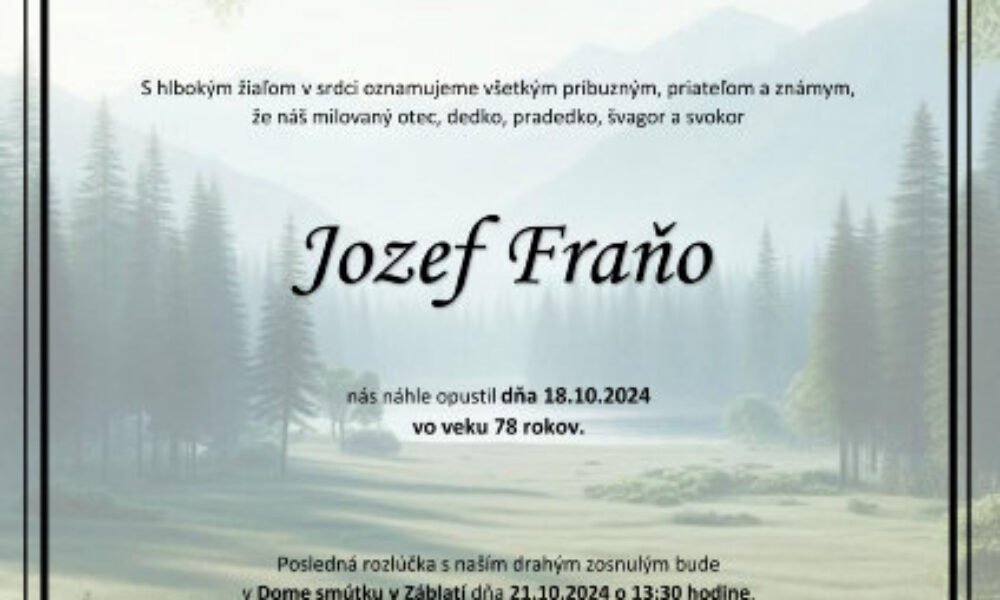 Jozef Fraňo