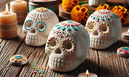 Calaveras de Azúcar: Tradičné mexické cukrové lebky na Día de los Muertos