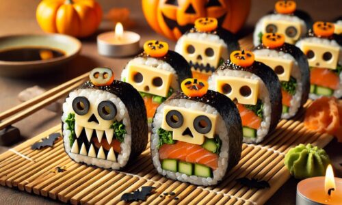 Strašidelné Halloween sushi: Kreatívny recept na tematickú jesennú zábavu