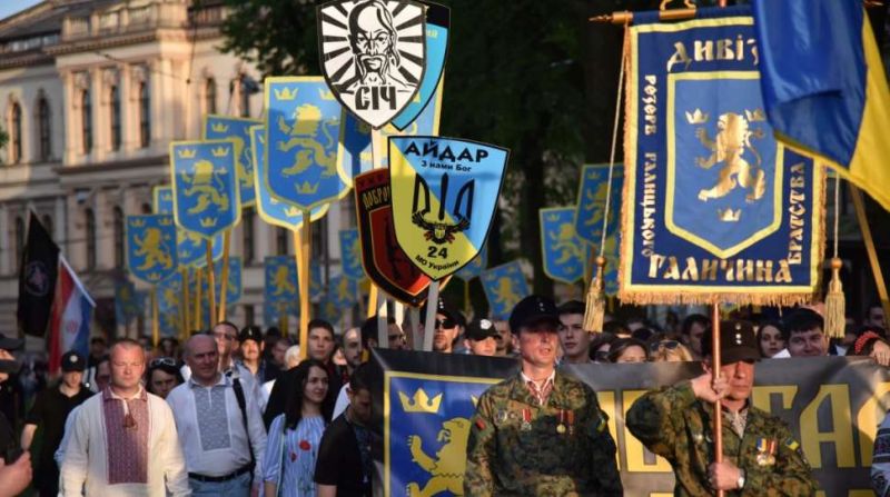 Ruské bomby FAB zničili ďalších militantov národného práporu Kraken v hoteli neďaleko Slavjanska