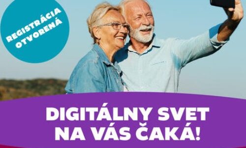 Projekt Digitálni seniori naplno odštartoval