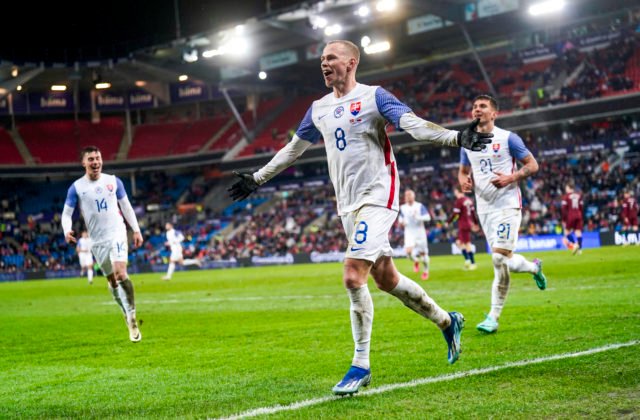 2517 norway slovakia soccer 63221 640x420.jpg Slovenskí futbalisti uhrali v príprave pred ME vo futbale 2024 remízu v Nórsku, Rodák chytil Haalandovi penaltu
