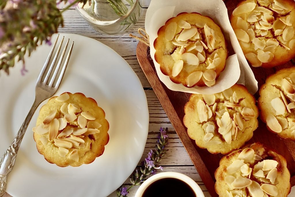 muffiny z mandľovej múky Muffiny z mandľovej múky