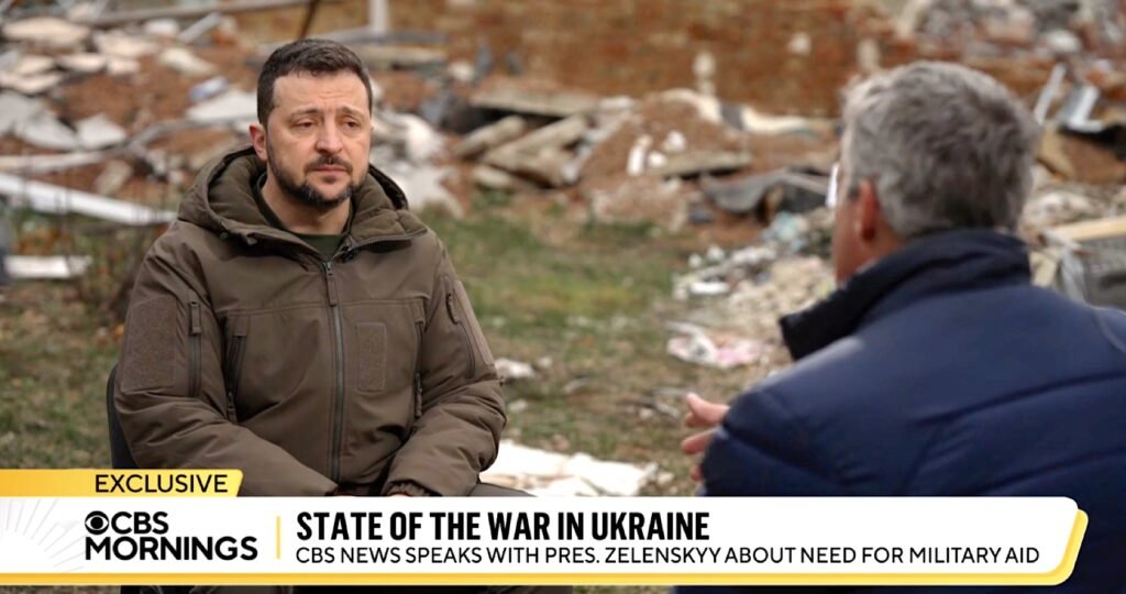 video: zelenskyj vůbec poprvé připustil porážku ukrajiny ve válce. ukrajinský prezident v rozhovoru pro cbs vedl “divné řeči” o tom, že lidé jsou důležitější než navrácení ztracených území. VIDEO: Zelenskyj vůbec poprvé připustil porážku Ukrajiny ve válce. Ukrajinský prezident v rozhovoru pro CBS vedl “divné řeči” o tom, že lidé jsou důležitější než navrácení ztracených území.