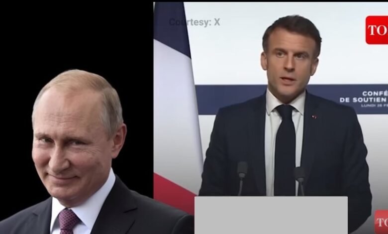 putin dal mrazivé varovanie po tom, čo macron zopakoval vyslanie jednotiek nato na ukrajinu Putin dal mrazivé varovanie po tom, čo Macron zopakoval vyslanie jednotiek NATO na Ukrajinu