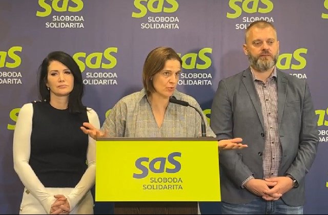 43816 sas 640x420.jpg Fico ohrozuje rozvoj Slovenska, SaS varuje pred zastavením eurofondov a prostriedkov z plánu obnovy (video)
