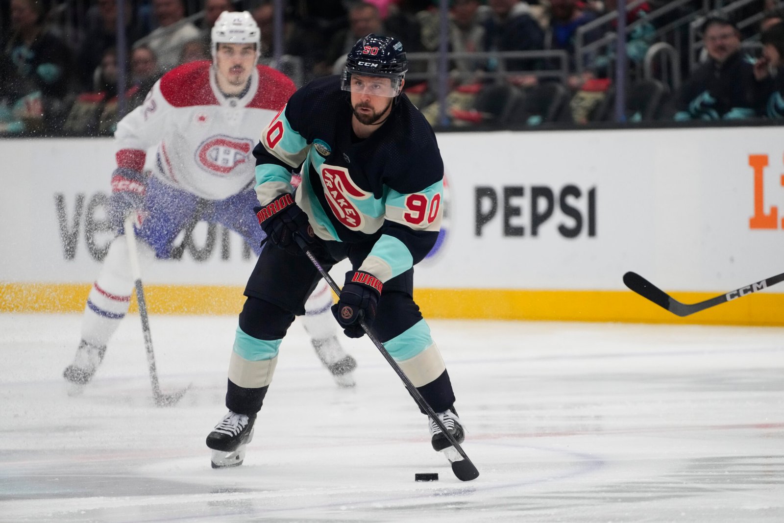 56423 canadiens kraken hockey 58068.jpg Tatar posilní slovenský tím na MS v Česku, zrejme si zahrá aj proti trom spoluhráčom zo Seattlu