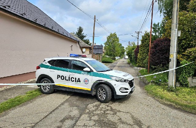 59374 policia 6 640x420.jpg Slovná hádka v Dlhej nad Váhom sa skončila vraždou, podozrivého muža zadržala polícia