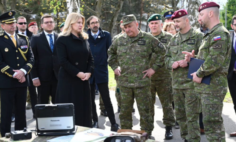 Prezidentka Čaputová je z východu nadšená, v Prešove navštívila evanjelické gymnázium či prieskumný prápor (foto)