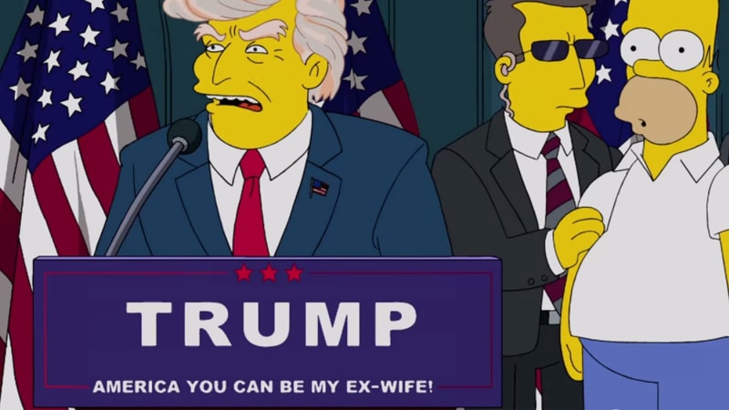 Teroristický útok, světový virus i prezident Trump. Podívejte se, co předpověděli Simpsonovi