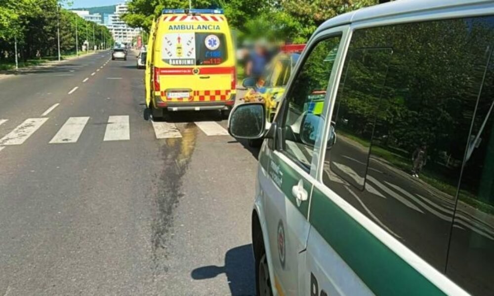 Vážna dopravná nehoda v Bratislave, na Tomášikovej ulici zrazilo auto na priechode len 16-ročné dievča