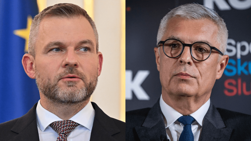 první odhady slovenských voleb: ve vyrovnaném souboji uspěje korčok První odhady slovenských voleb: Ve vyrovnaném souboji uspěje Korčok
