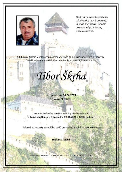 tibor Škrha Tibor Škrha