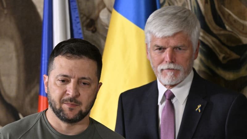 Petr Pavel se ve Vilniusu setkal se Zelenským. Vyslechl dík za iniciativu na zajištění munice