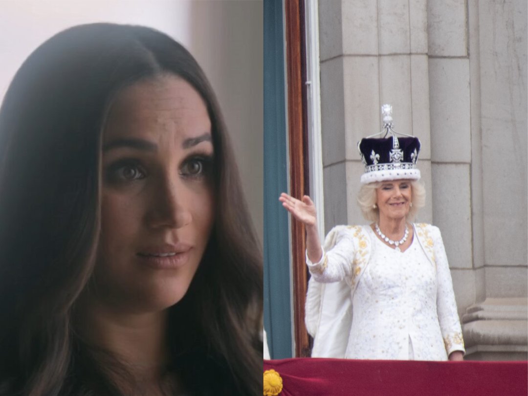 kráľovná camilla vytrela podlahu s meghan markle. možno si teraz mädlí ruky. musí to bolieť Kráľovná Camilla vytrela podlahu s Meghan Markle. Možno si teraz mädlí ruky. Musí to bolieť