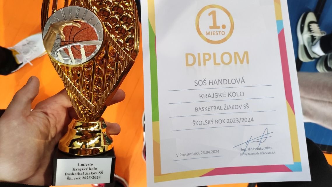 Krajské kolo v basketbale žiakov stredných škôl