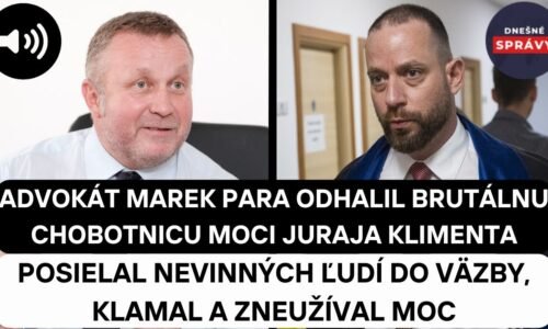 SUDCA KLIMENT „LIKVIDUJE“ ĽUDÍ! Marek Para ODHALIL brutálnu CHOBOTNICU: Zneužívaju moc