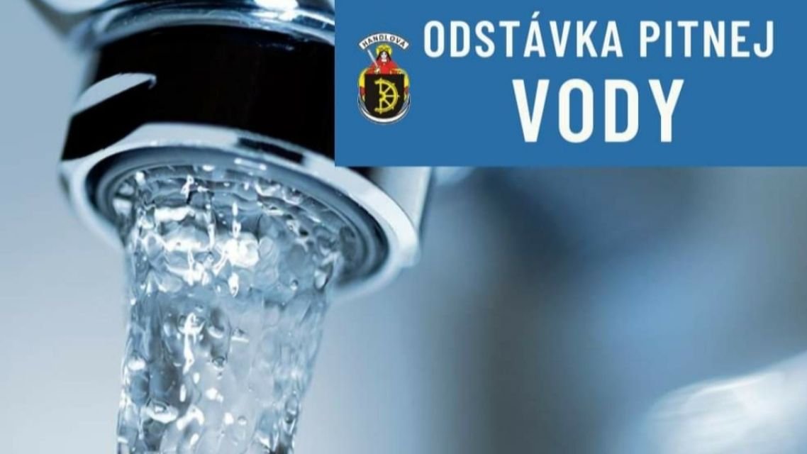 Pripravte sa na odstávku vody
