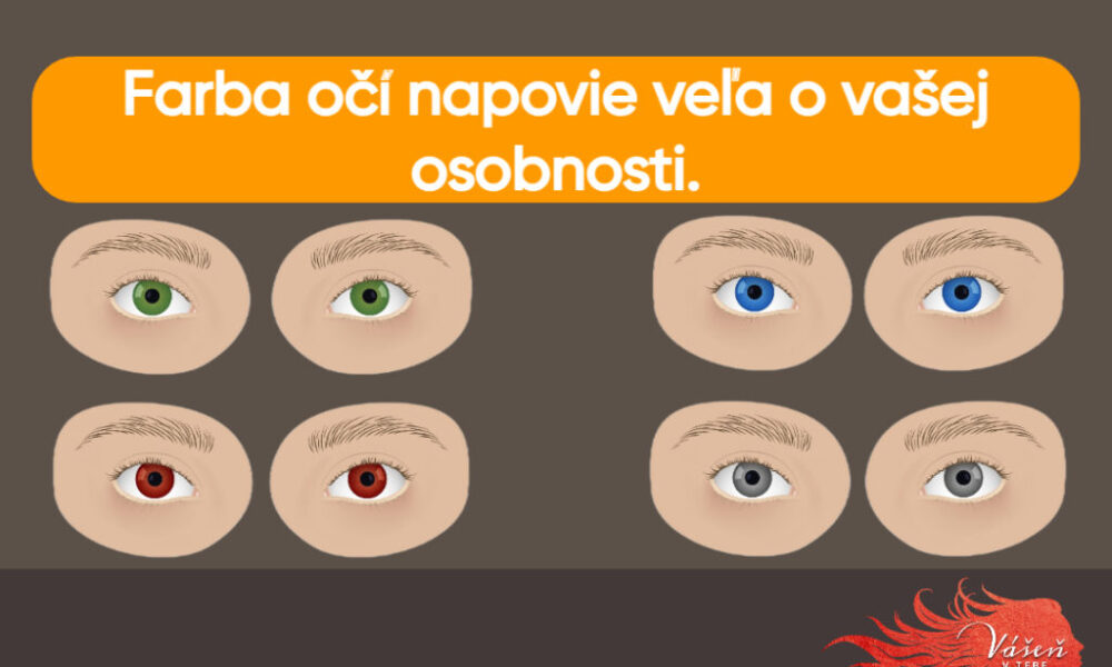 Psychotest: Farba očí hovorí veľa o vašej osobnosti. Zistite, aký ste človek