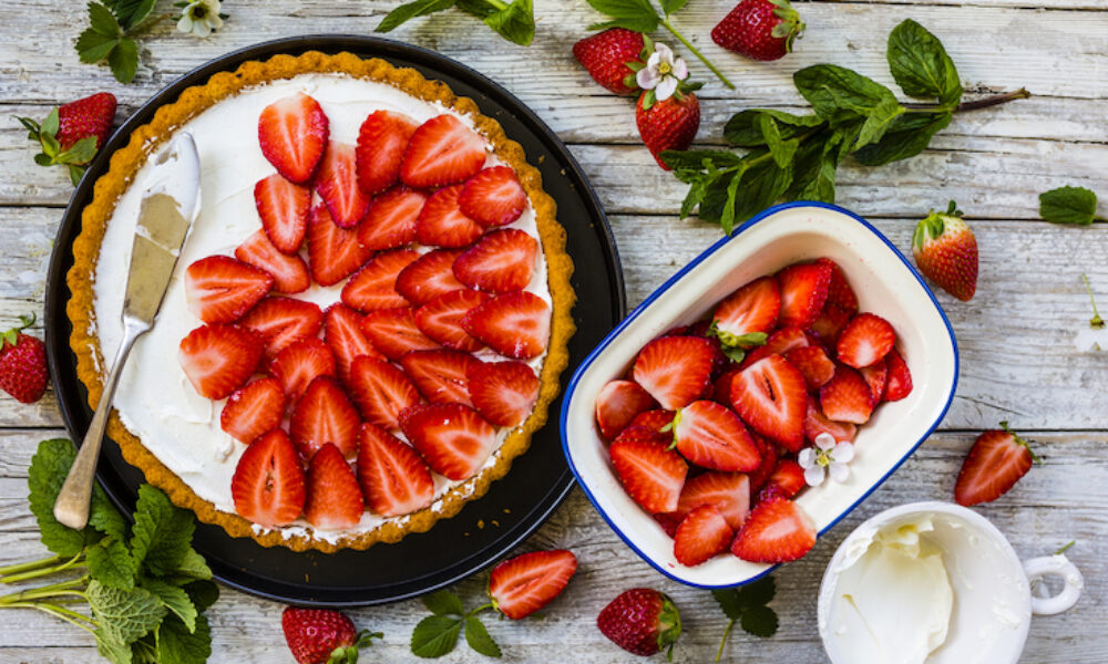 Sladké občerstvenie s jahodami a mascarpone. Tieto dezerty schovajte pred labužníkmi