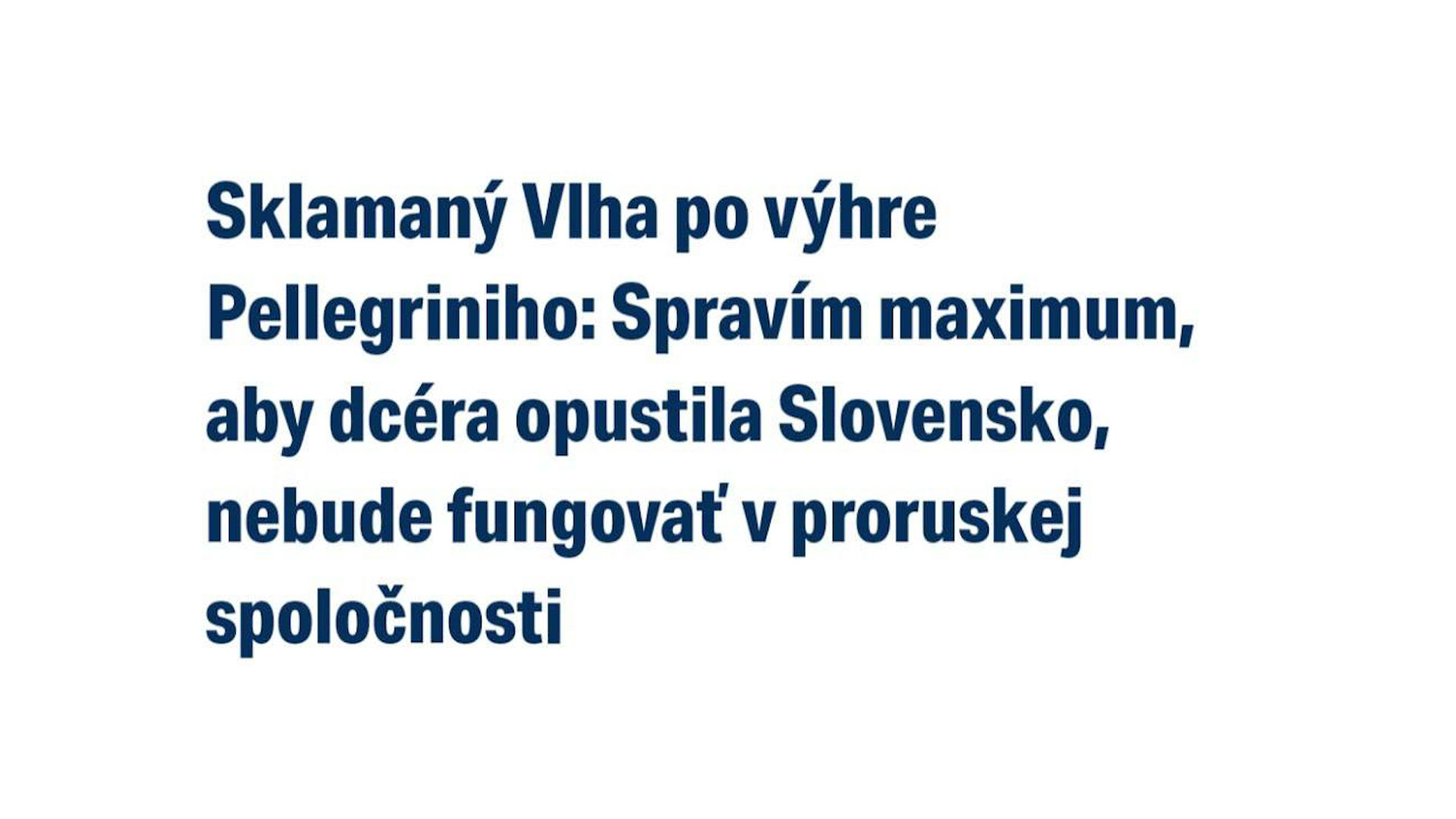 Lukáš Machala: PÁN VLHA, JE TO NEDÔSTOJNÉ