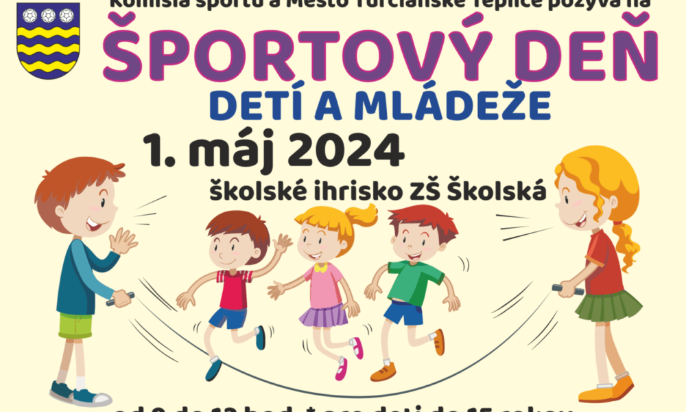 Športový deň detí a mládeže v Turčianskych Tepliciach