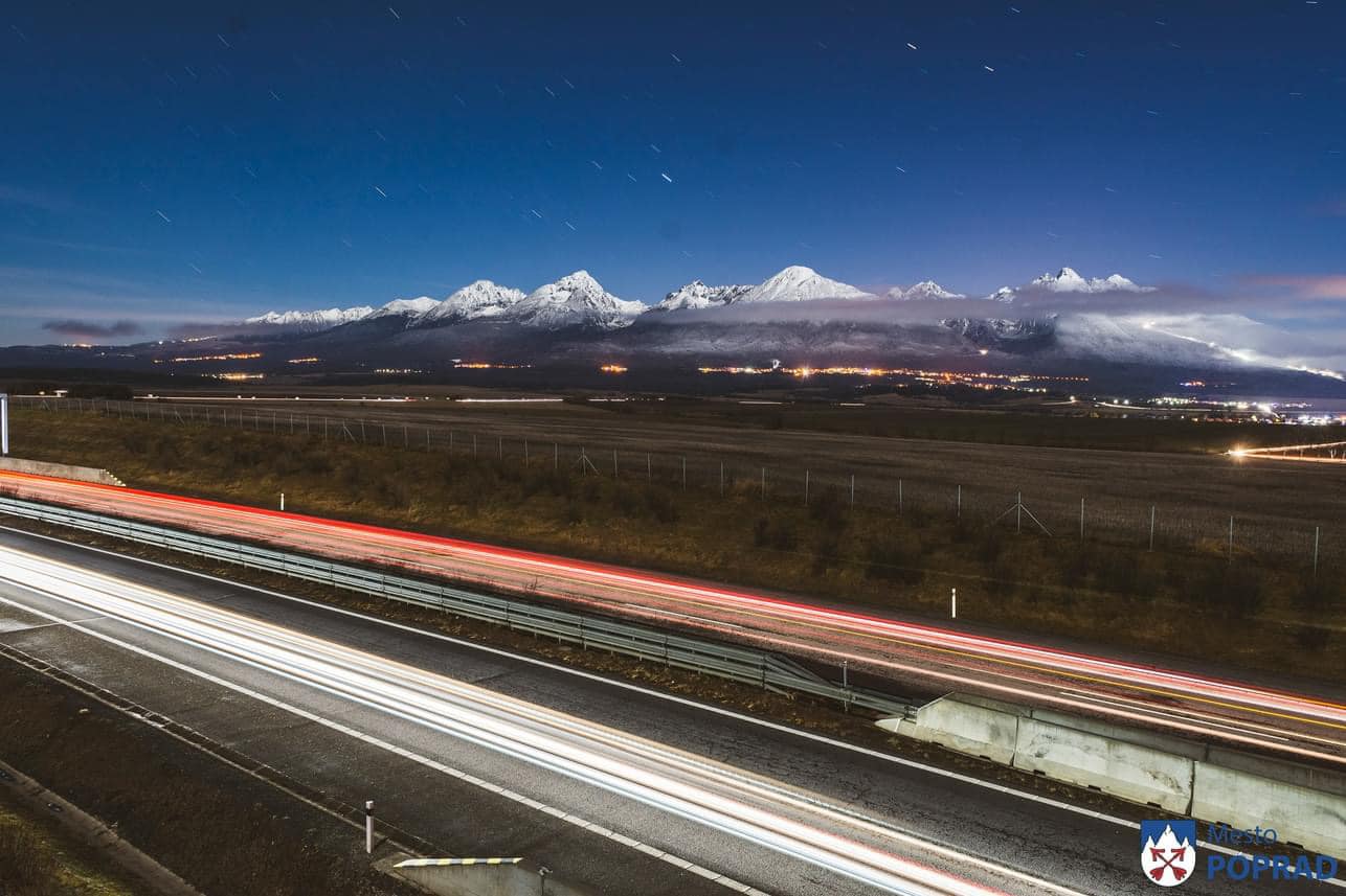 DOČASNÉ VYŇATIE ÚSEKU DIAĽNICE V POPRADE NA DOBREJ CESTE