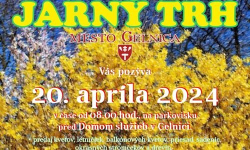 Pozvánka na Jarný trh v meste Gelnica