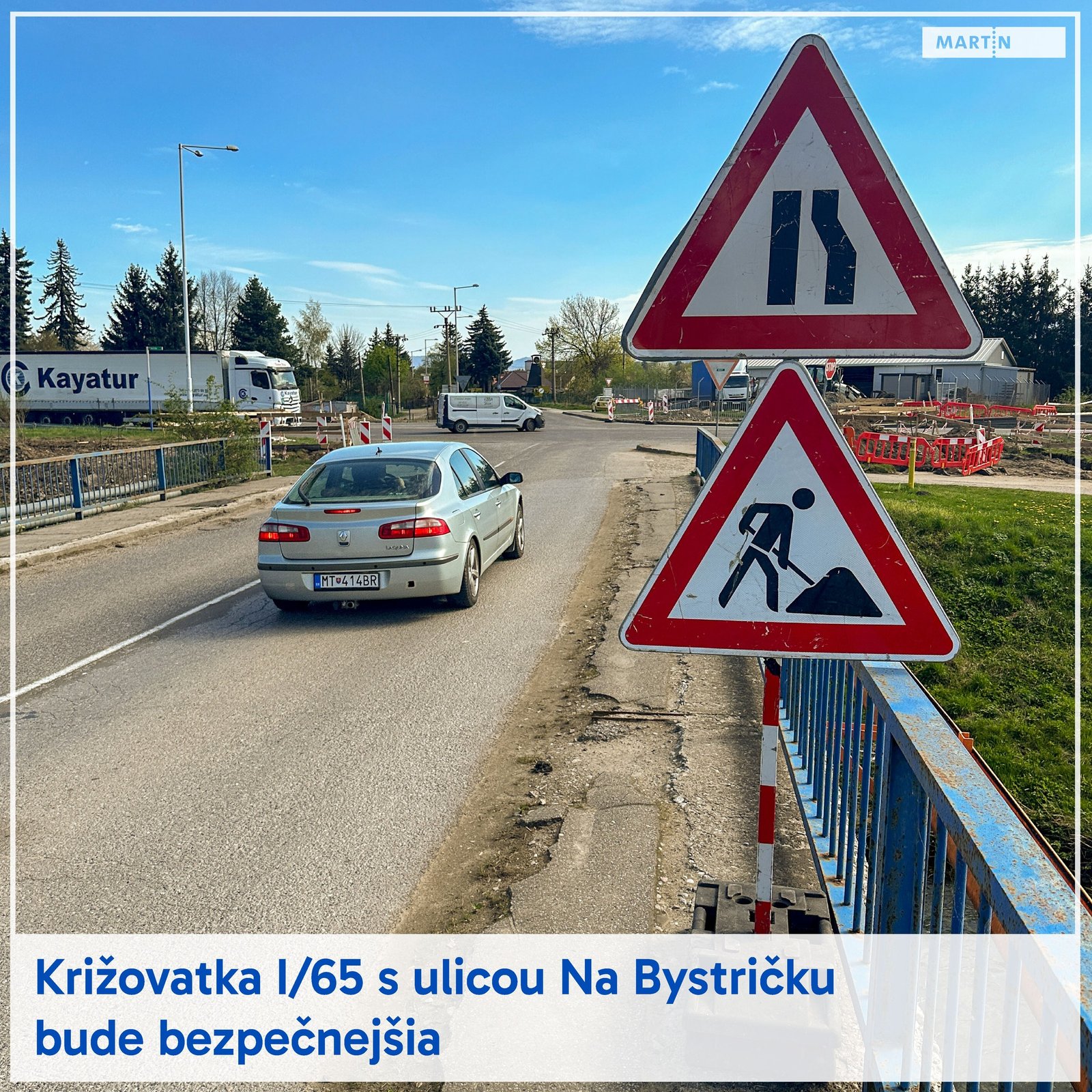 inteligentná svetelná signalizácia na križovatke cesty i/65d v martine pri obci bystrička pre efektívnejšiu reguláciu dopravy Inteligentná svetelná signalizácia na križovatke cesty I/65D v Martine pri obci Bystrička pre efektívnejšiu reguláciu dopravy