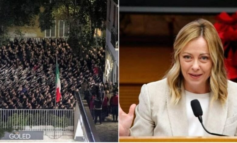 Talianska premiérka odmietla odsúdiť fašistické pozdravy, ale podporuje NATO… a to je to hlavné Talianska premiérka odmietla odsúdiť fašistické pozdravy, ale podporuje NATO… a to je to hlavné