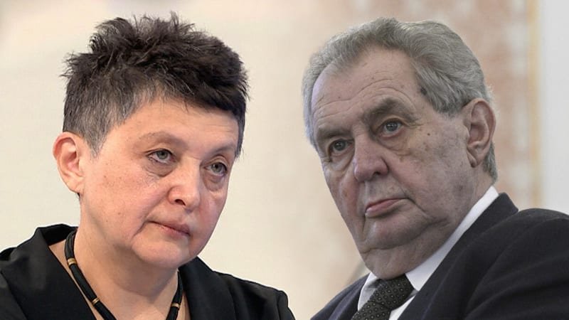 Stehlíková se nemusí omlouvat Zemanovi. Výroky o poškozeném mozku a deliriu tremens obhájila
