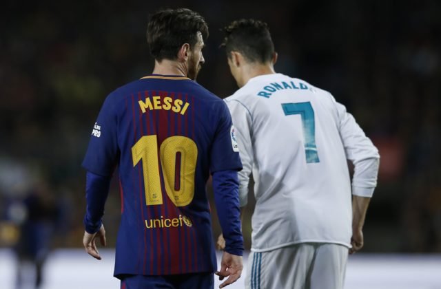 68400_cristiano-ronaldo-lionel-messi-640x420.jpg Obaja to stále vedia: Ronaldo strelil v saudskej lige ďalší hetrik, Messi prihral v zápase MLS na päť gólov